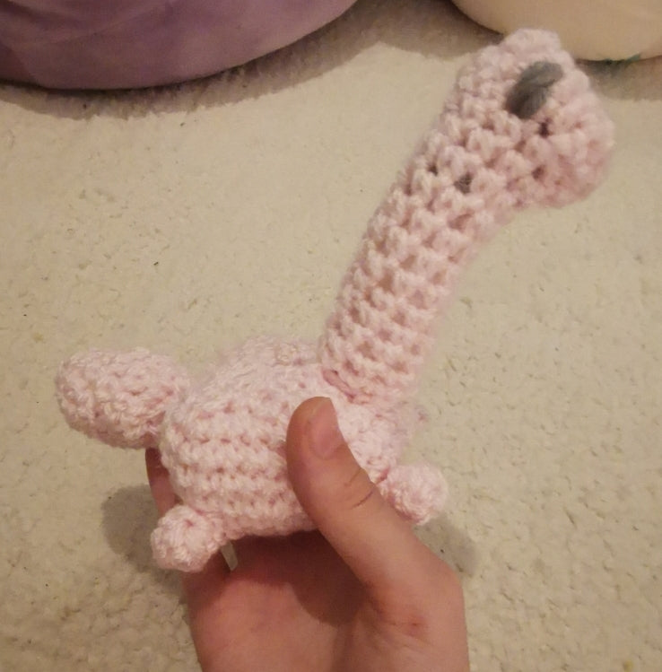 Pink dinosaur