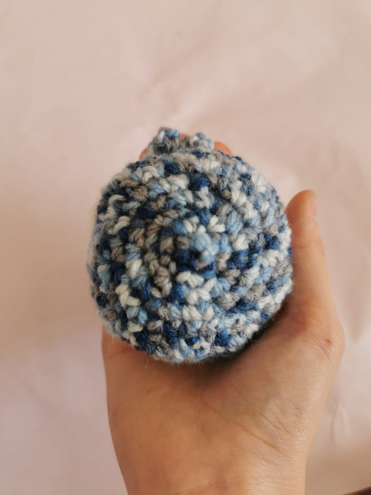 Cute crochet blue whale