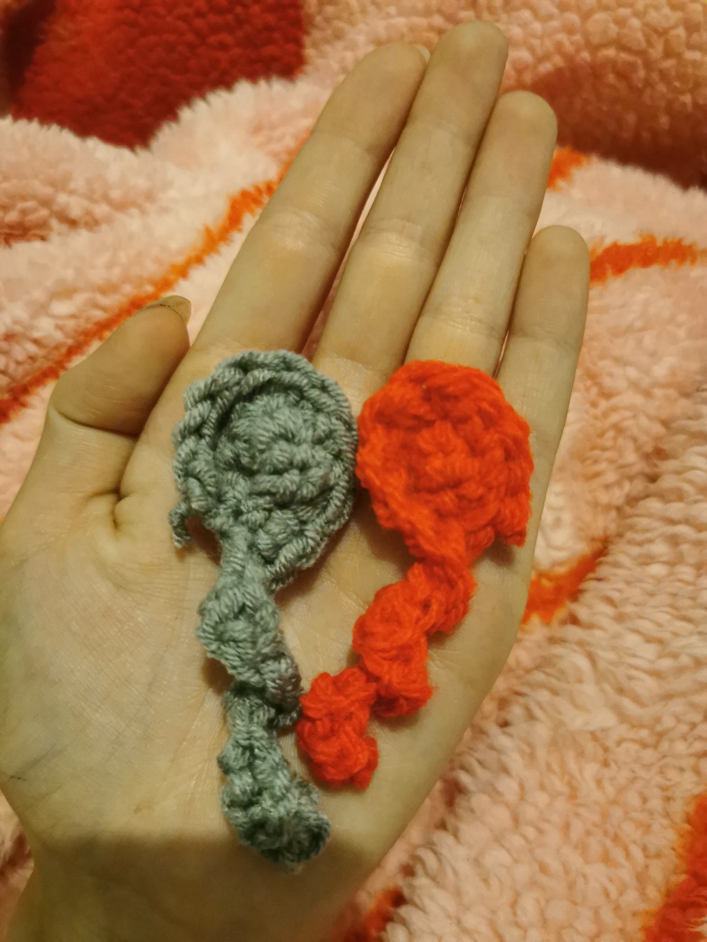 crochet cute worm