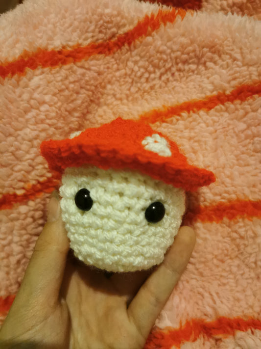 Cute red mushroom